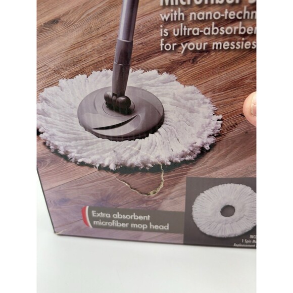NEW Fuller Spin Mop Pro Replacement Head Cleaning Supplies Microfiber - Picture 2 of 3